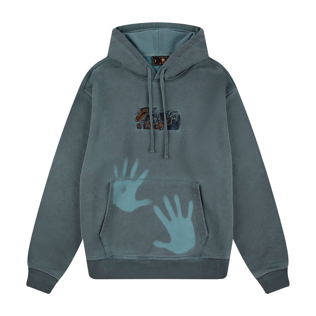 "super kid" Hoodie blue