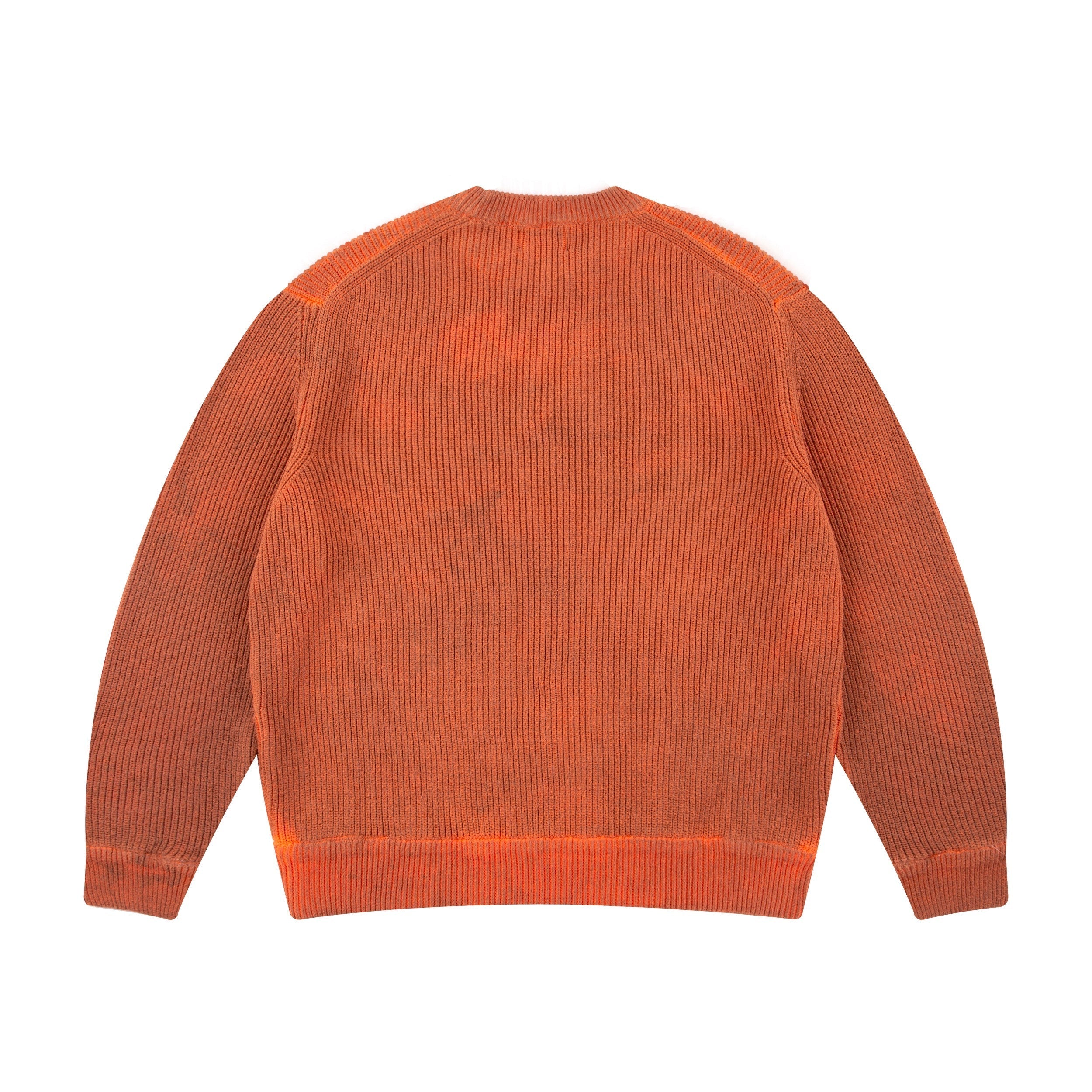 "super kid" heat reactive knit orange