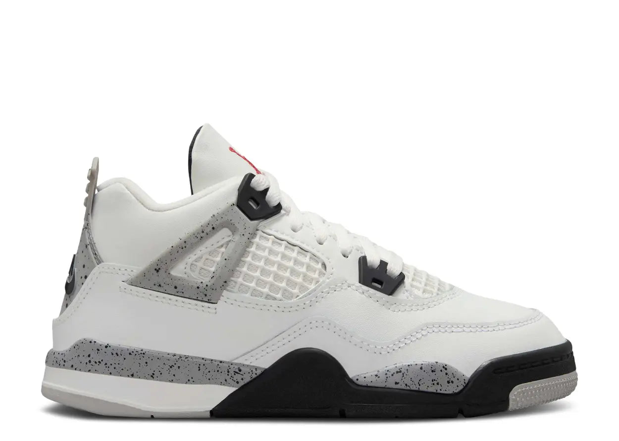 Air Jordan 4 White Cement (Kids)