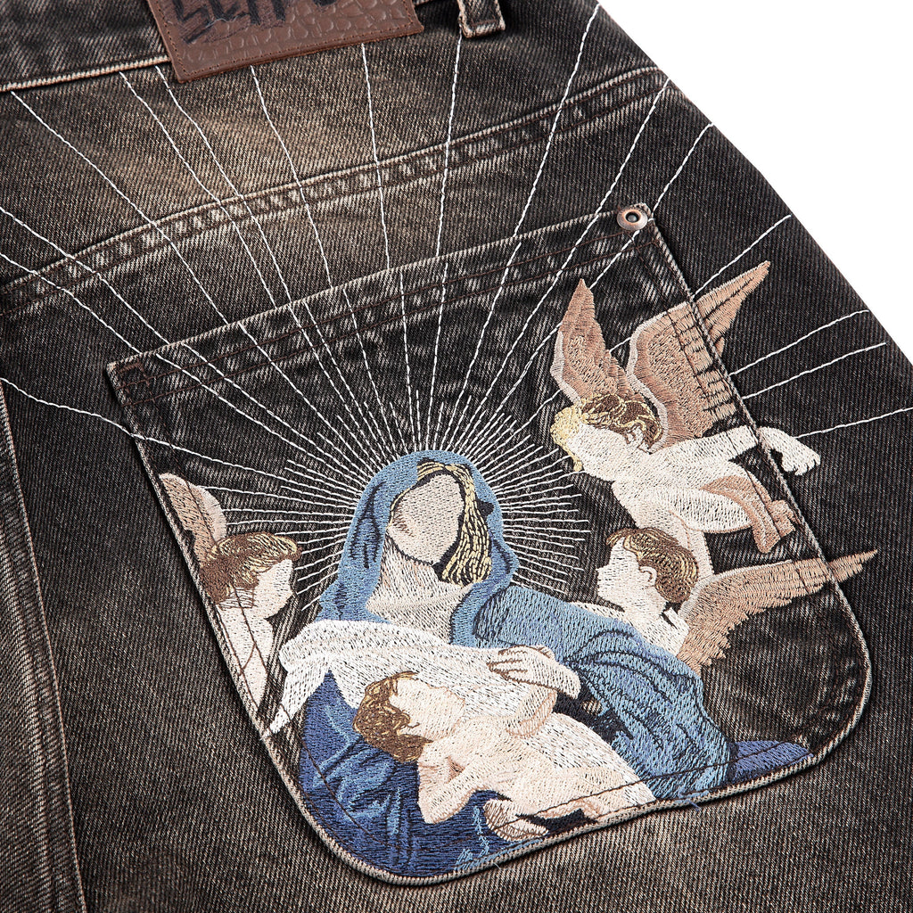 "awakening" Denim brown tint