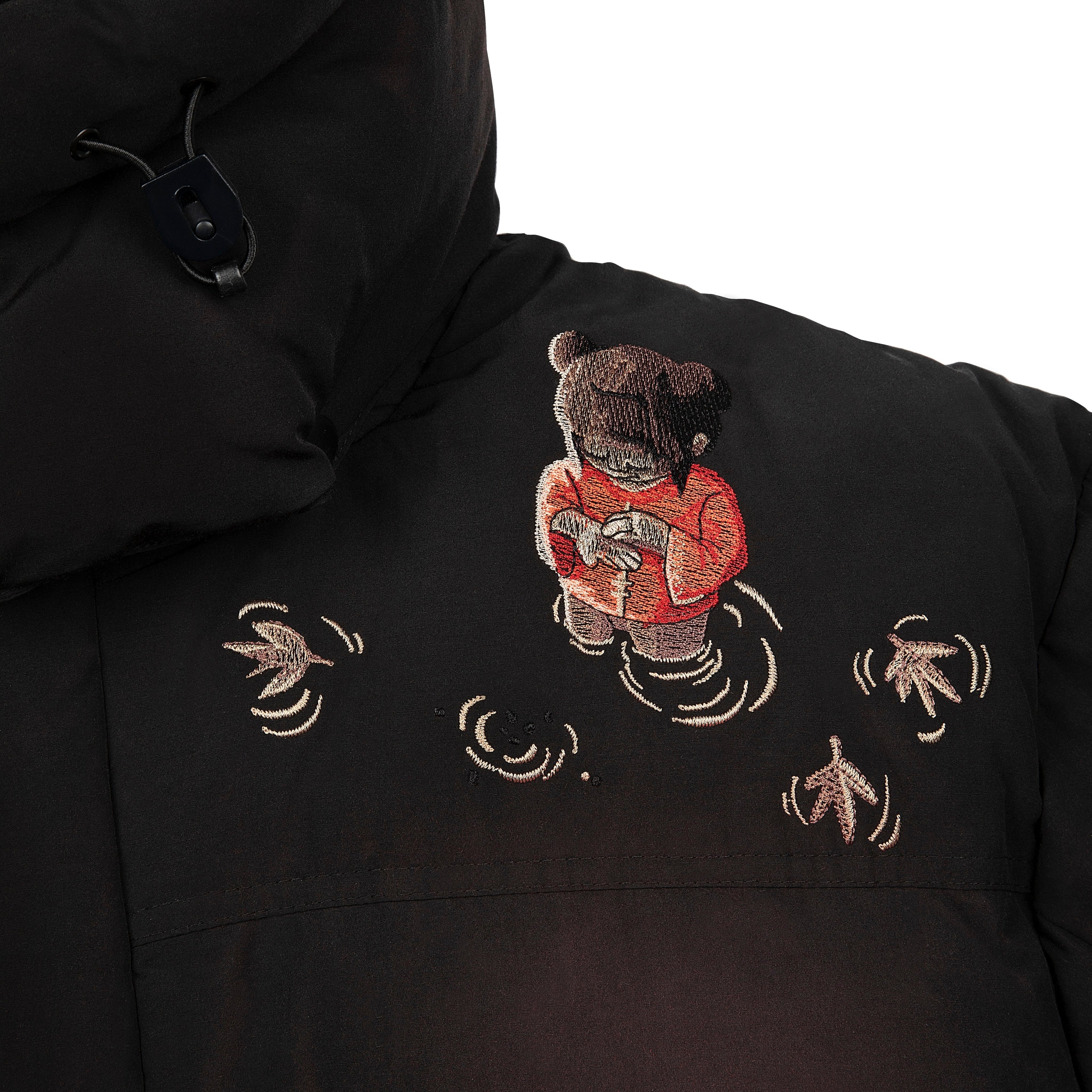 "koi fish" Puffer black