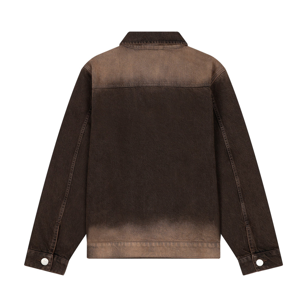 "jazz v2" denim Jacket brown