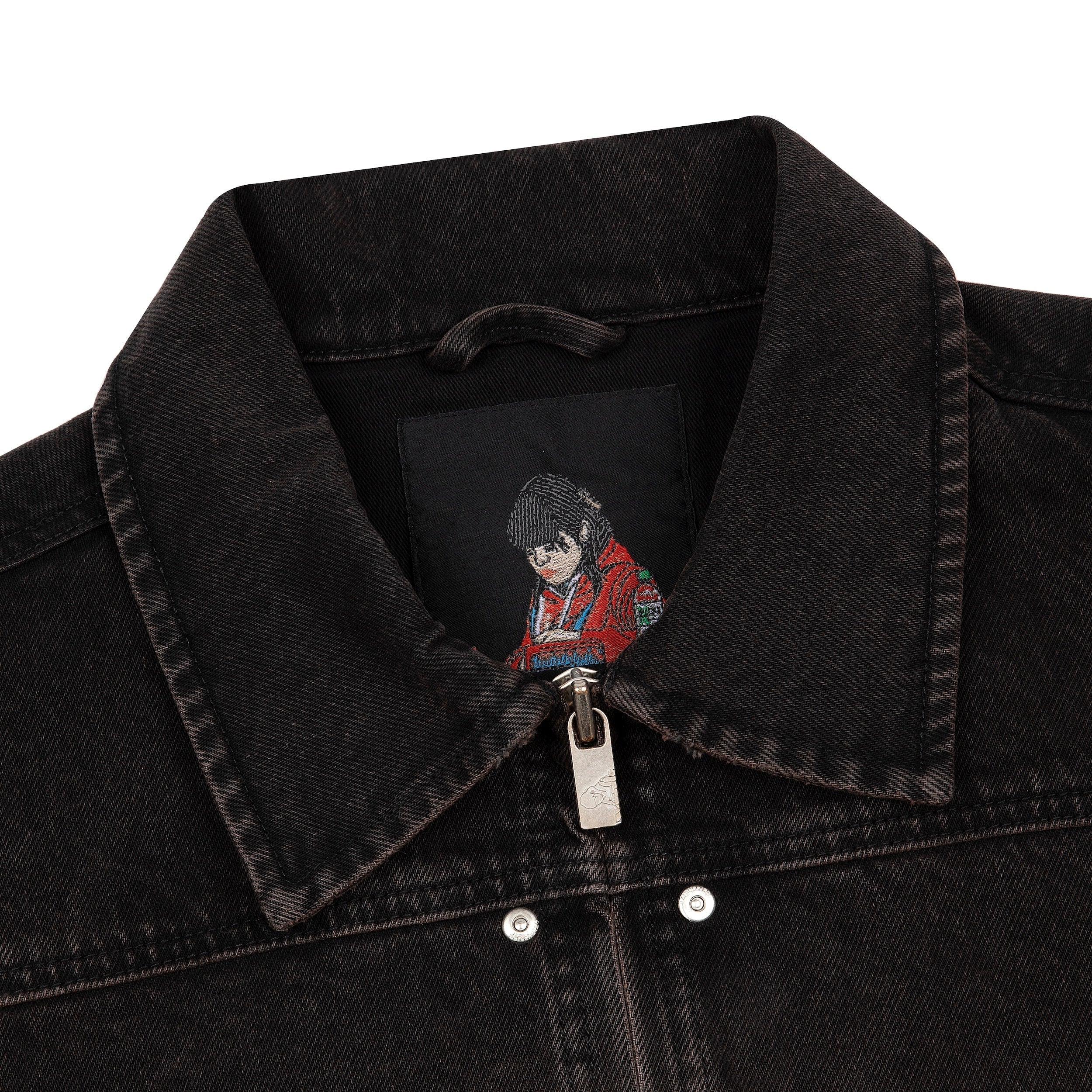 "jazz v2" denim Jacket black