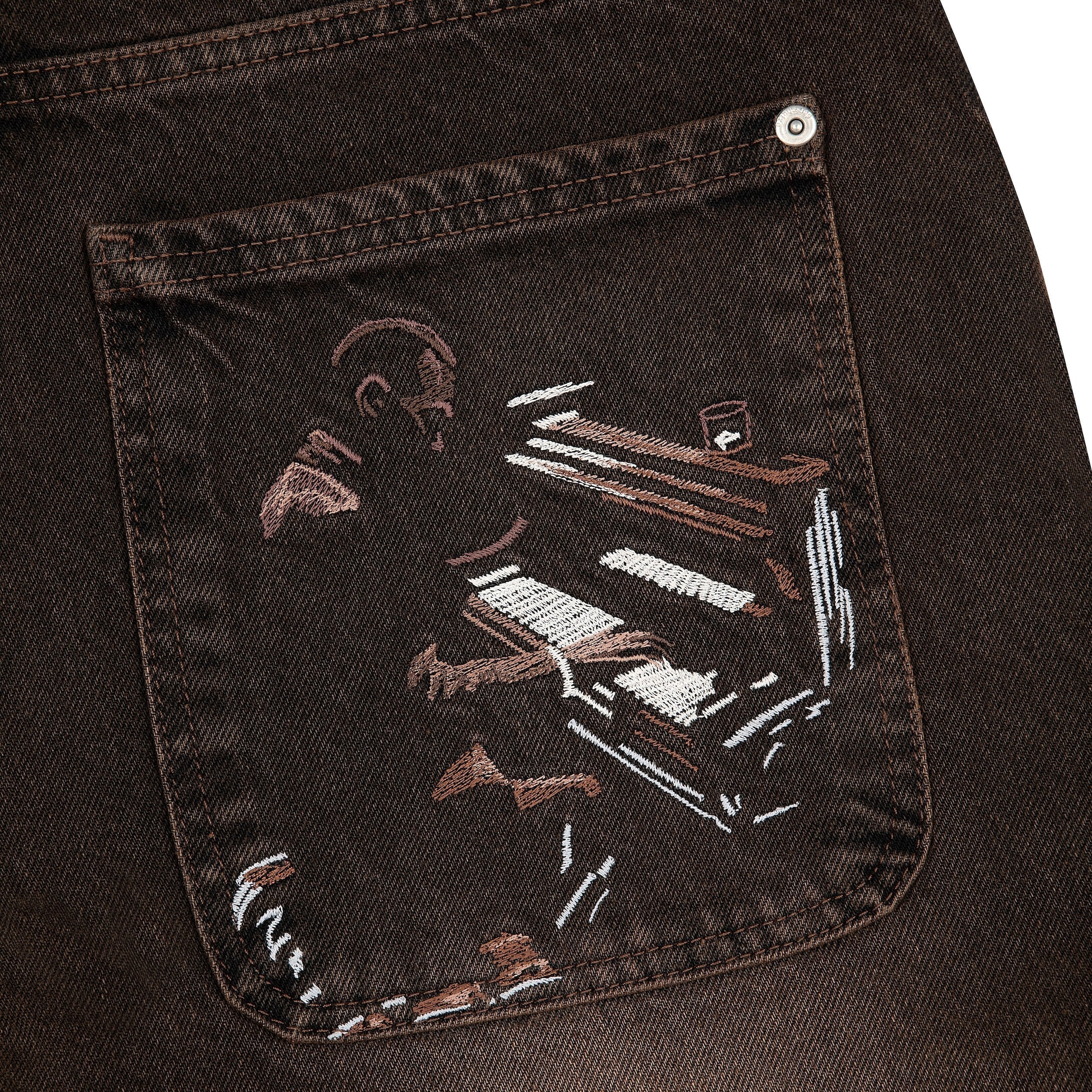 "jazz v2" denim brown