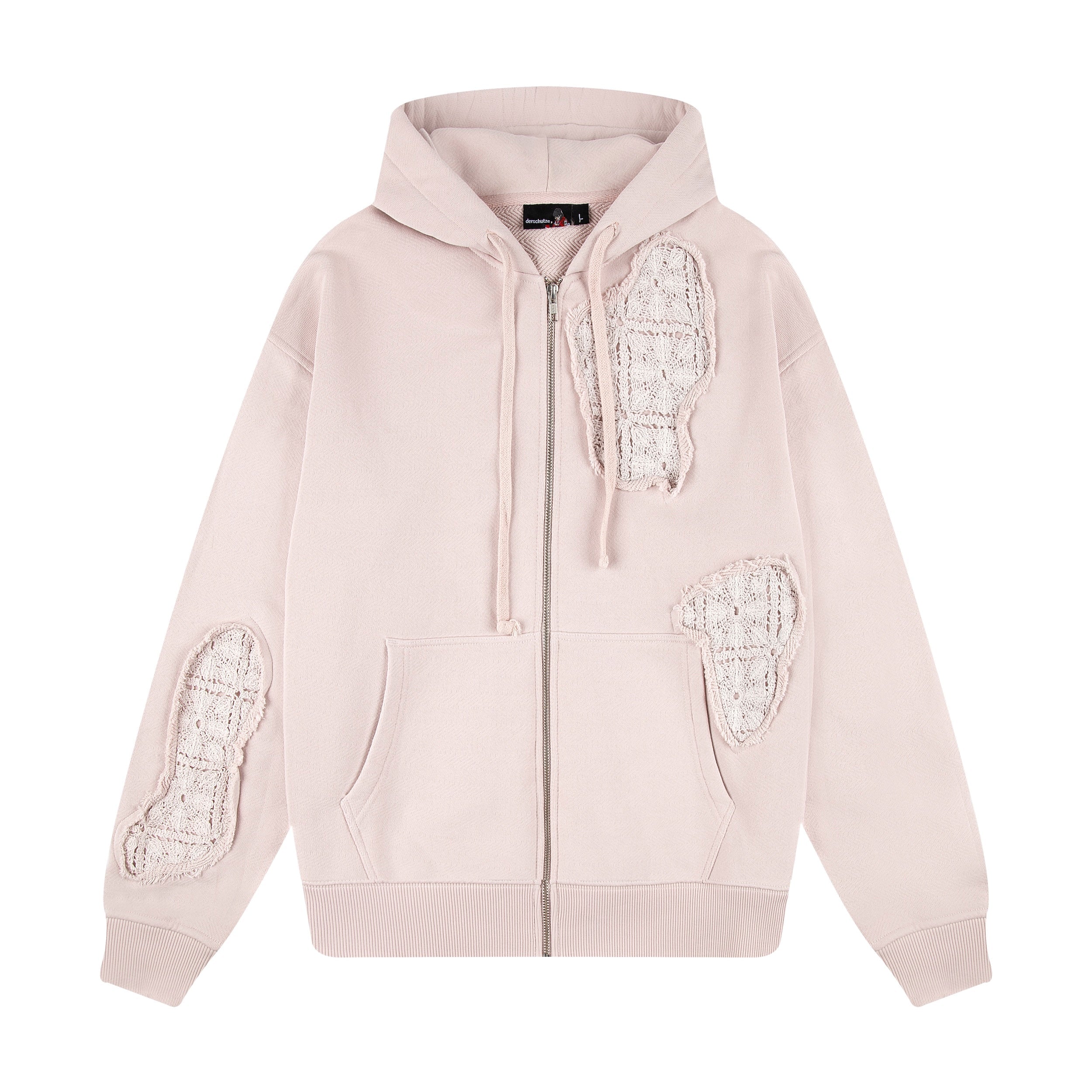 "lotus" Zip Up pink
