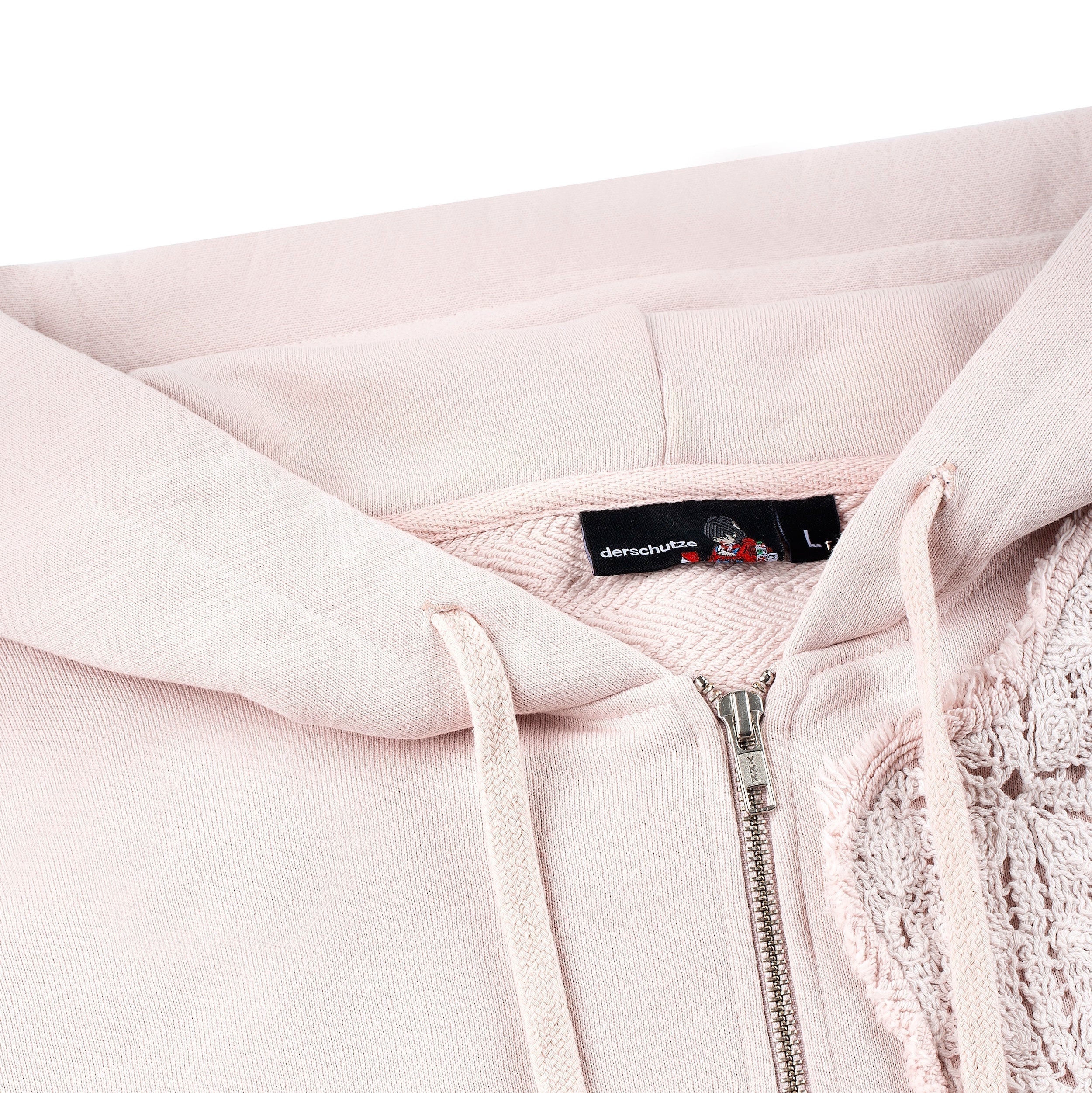"lotus" Zip Up pink
