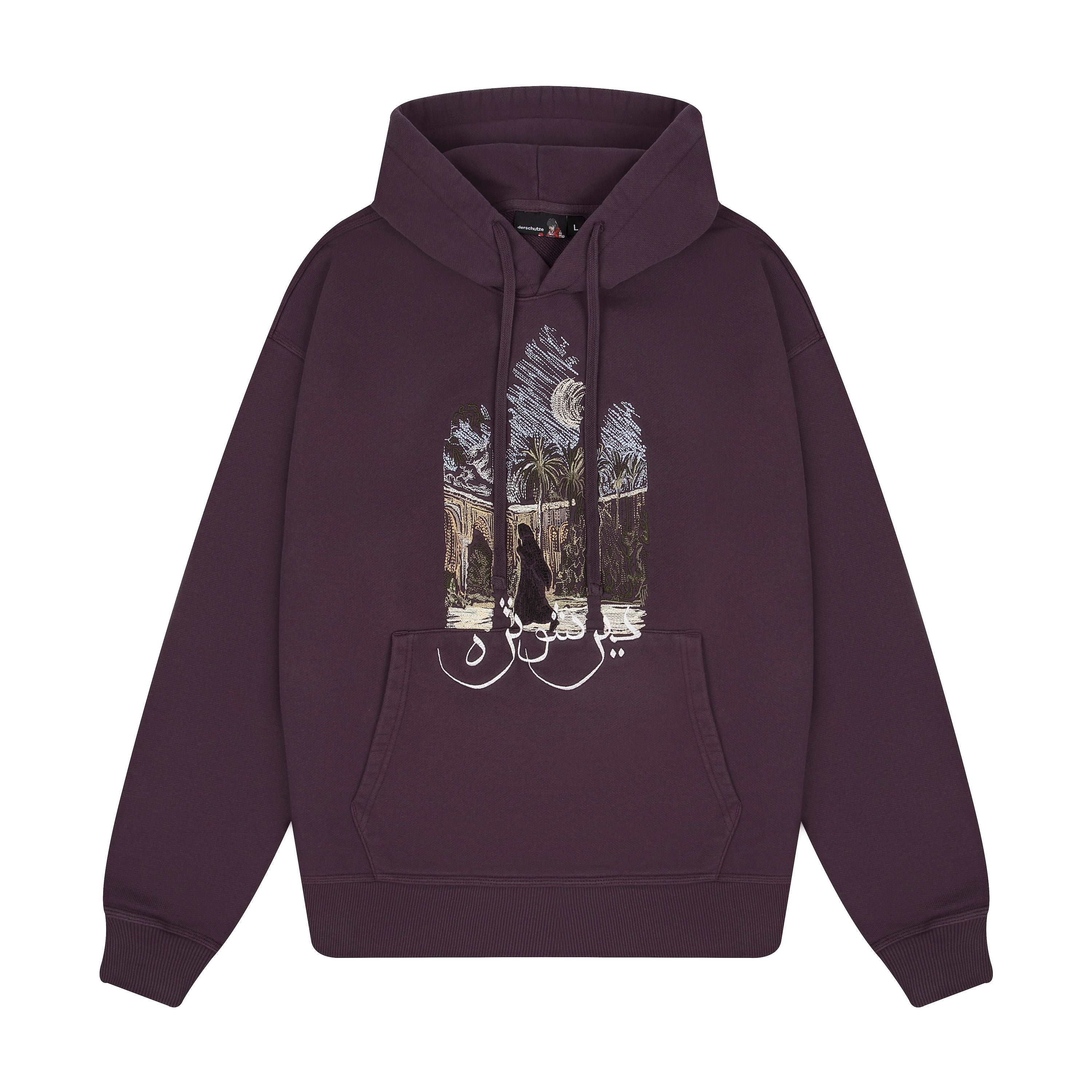 "aziza" Hoodie purple