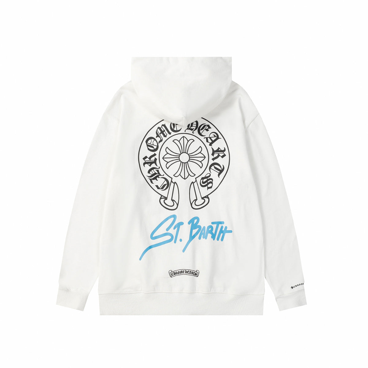 Chrome Heart Hoodie Sanskrit Big Horseshoe Hooded Jacket Men's Hooded Sweater