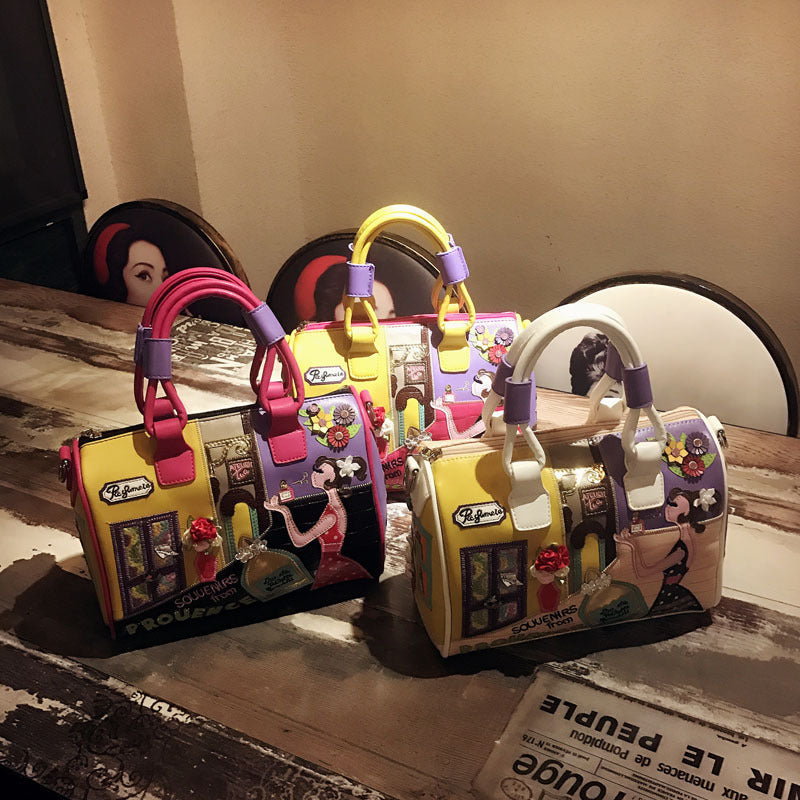 Chrome Heart Leather Bag