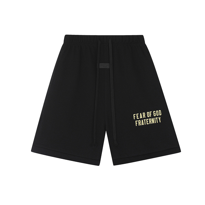 FW24 FRATERNITY T-Shirt / Shorts / Set - Black