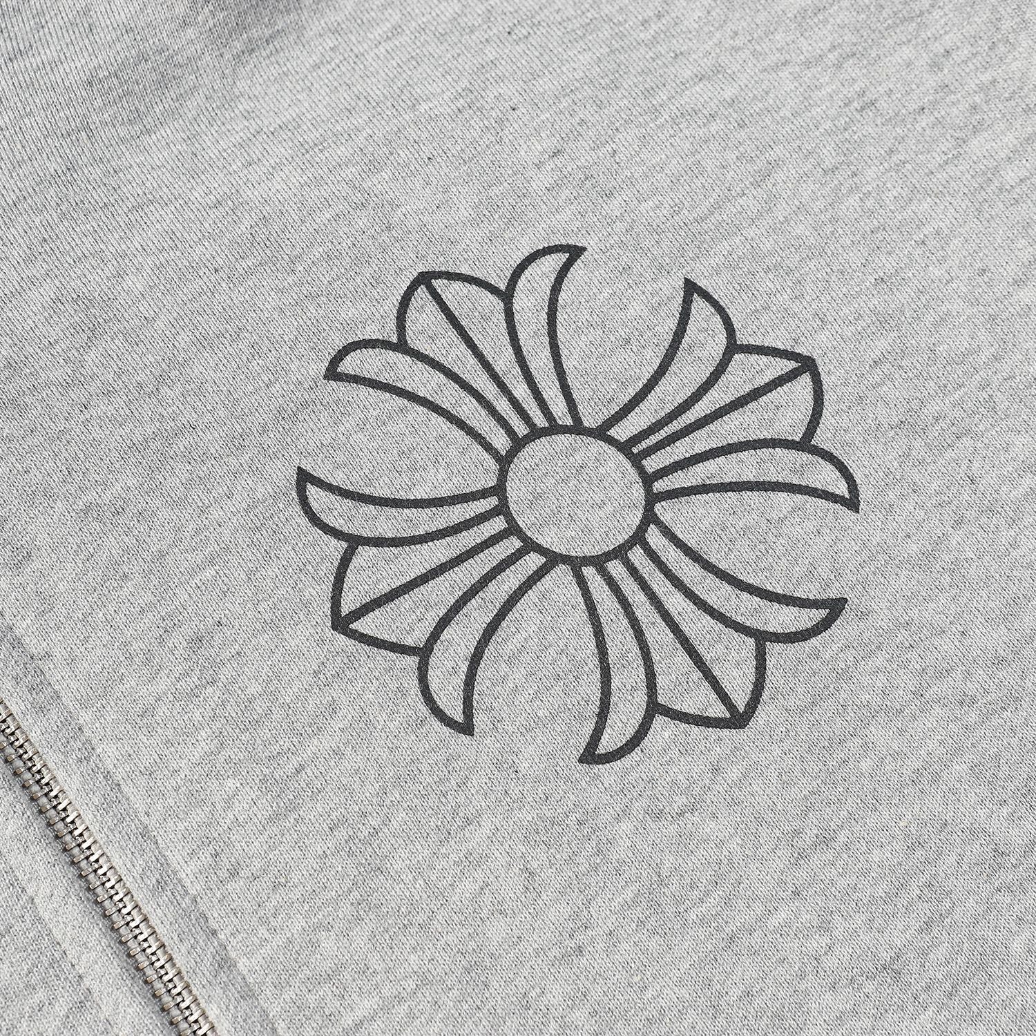 Chrome Heart Hoodie Crowe Hooded Sweater Cardigan Zip Long Sleeve Jacket