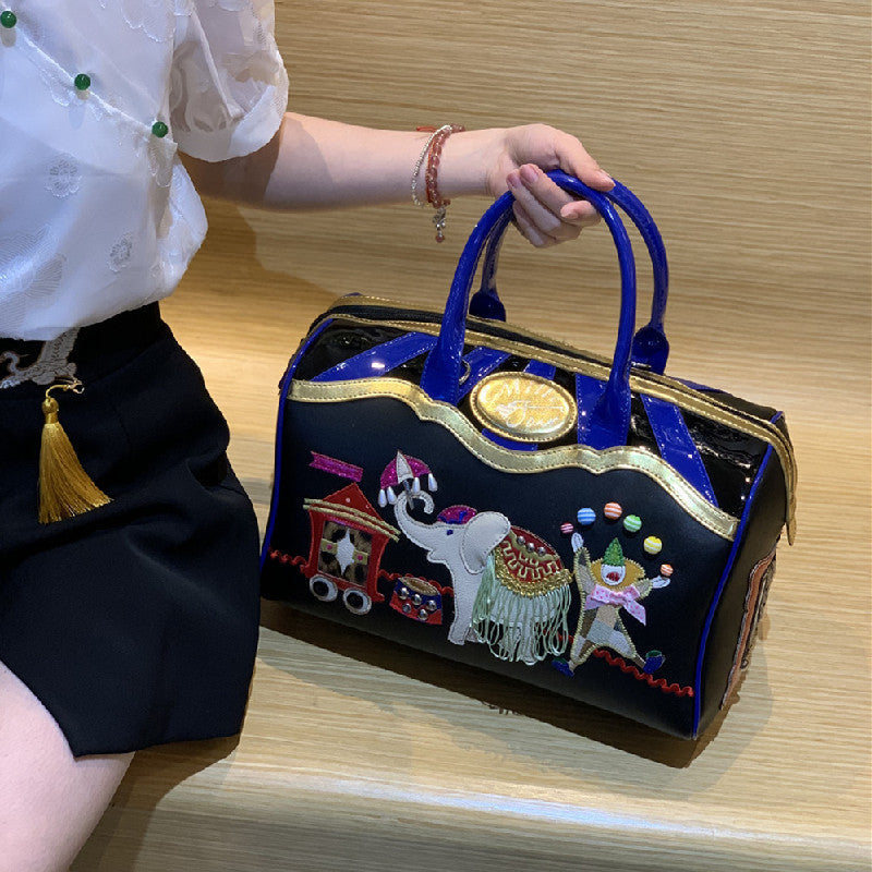 Chrome Heart Leather Bag